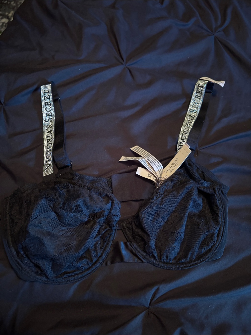 Glitter shine strap Victoria’s Secret bra